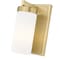 Z-Lite Danica 1 Light Wall Sconce, 4.75in. W x 8.75in. H, Modern Gold 3044-1S-MGLD - alternate 8